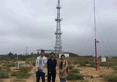 大型环境气象观测系统顺利通过陕西省治沙研究所验收