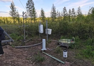 大兴安岭汗马国家级自然保护区森林梯度气象站维护